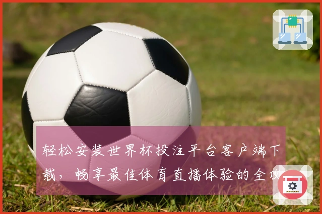 轻松安装世界杯投注平台客户端下载，畅享最佳体育直播体验的全攻略